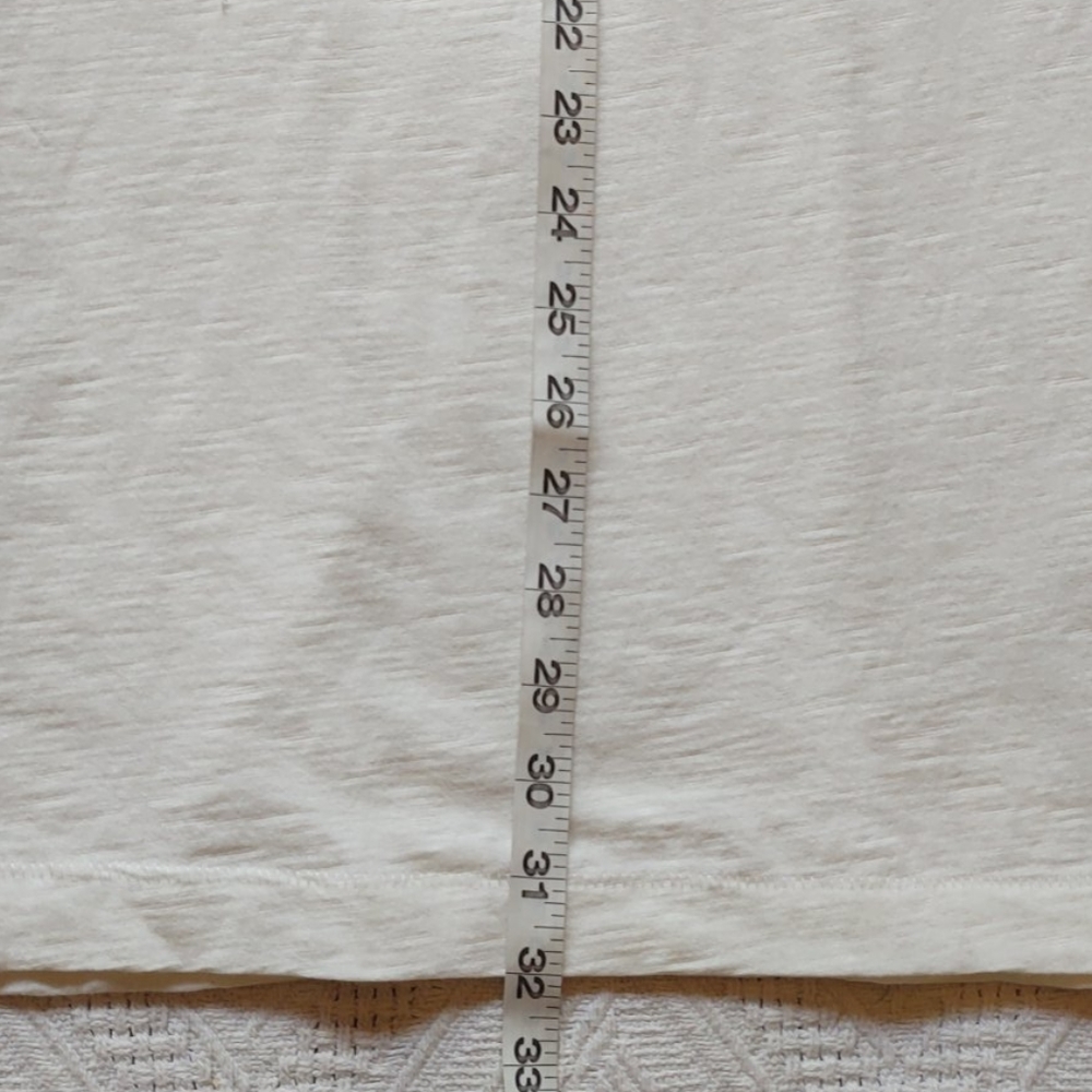 NWOT Sz XXL Cream Textured Pocket Polo - Picture 6 of 6